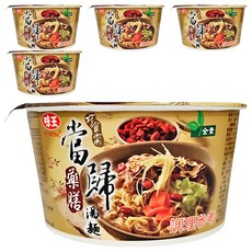 味王 巧食齋 當歸藥膳湯麵 全素 85g, 5入