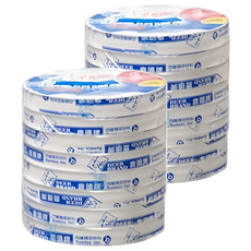 DEER BRAND 鹿頭牌 OPP超透明膠帶 18mm x 40Y 8卷/組 - 透光度極高 黏性強勁 開頭易找, PP3Q, 2組