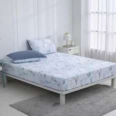 Hong Yew Bedding 鴻宇寢飾 300織美國棉床包 + 枕套 2個 台灣製 2339