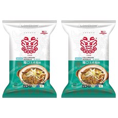 龍口 寬粉 台灣 耐煮型, 210g, 2包