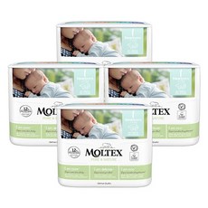 MOLTEX 舒比 Pure&Nature黏貼型尿布, 第1階段, 88片