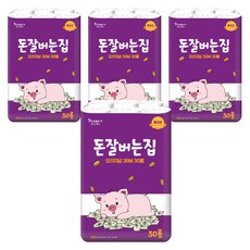 Donjalbeoneunjip 3層柔軟捲筒衛生紙, 30m, 30捲, 4袋