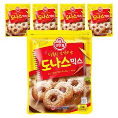 오뚜기 도나스믹스, 1kg, 5개