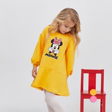 Premierpharm 女童迪士尼米妮微笑刷毛連身裙