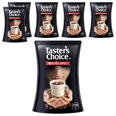 NESCAFE 雀巢咖啡 Taster's Choice Taster's Choice黑咖啡, 170g, 1包, 6包