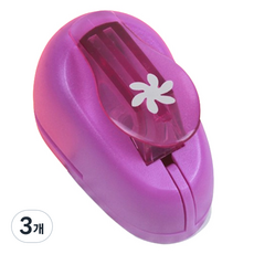 DAYSOY Kok Kok 單鍵迷你造型打孔器, 3個, TYPE 01 六瓣花