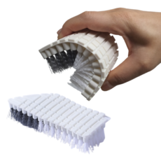 DailyPick 可彎曲縫隙清潔刷, 2個, 白色