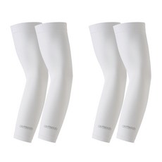 Outdoor Products 日常手腕型涼感袖套, 白色, 2個
