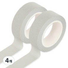 Monolike Arte 紙膠帶 15mm x 10m, 503 Whisper, 4個