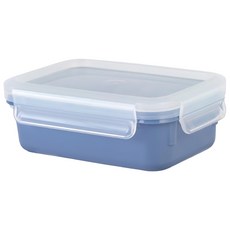 Tefal 特福 MasterSeal 彩色PP保鮮盒 N1012210 藍色, 550ml, 1個