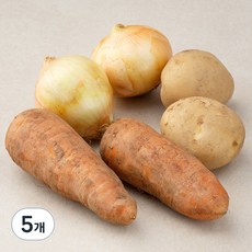 감자+당근+양파, 700g, 5개