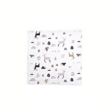 KU.KU Duckbill 酷咕鴨 北歐迷境森林紗布手帕