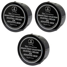 Taylor of Old Bond Street 傑明紳士 刮鬍膏, 敏感性肌膚適用, 150g, 3個