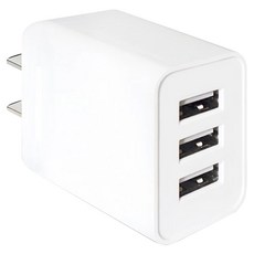 Dr.AV 聖岡科技 3.1A 極速充電器 3 Port 全PC外殼 耐熱125°C, PB-533, 1個