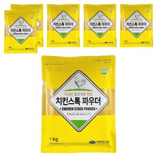 두원식품 치킨 스톡 파우더, 1kg, 6개