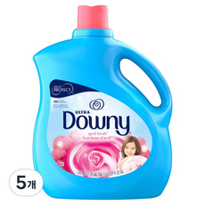 다우니 울트라 섬유유연제 에이프릴 프레쉬 본품, 3.83L, 5개