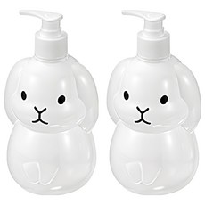 USAGI 兔子沐浴乳空瓶 500ml, 兔子, 2個