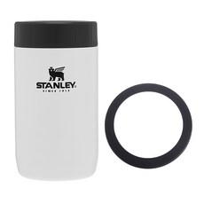 스탠리 쿠팡수입 어드벤처 진공 푸드자+뚜껑 밀봉 씰, 폴라 화이트, 414ml, 1개