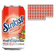 썬키스트 자몽소다, 355ml, 48개