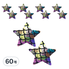 켈본 스페셜 패턴 니플패치 스타 홀로그램, 60개