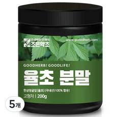 조은약초 율초 분말, 200g, 5개