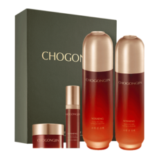 CHOGONGJIN 蘇生基礎保養2件組 化妝水150ml + 乳液120ml, 1組