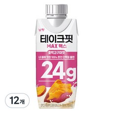 TAKEFIT Max蛋白飲 地瓜風味, 250ml, 12瓶