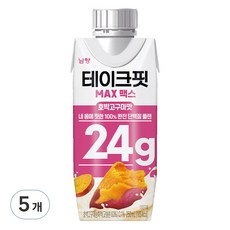 TAKEFIT Max蛋白飲 地瓜風味, 250ml, 5瓶