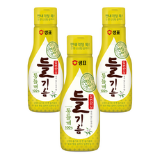 샘표 일편단심 통들깨 들기름, 200ml, 3개