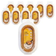 Nordicpaper 氣炸鍋專用烘培紙組, 165mm, 50入, 10個