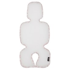 totots 3D推車涼墊, 粉色 茉莉花款