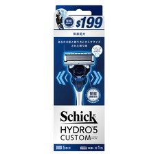 Schick 舒適牌 水次元 5辨型 保濕配方 刮鬍刀組, 1組, 1組