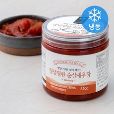 양념명란 순살 새우장 (냉동), 320g, 1개