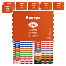 베노프 프로틴 소프트바 60g x 10종 버라이어티 세트, 7개, 600g