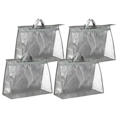 萬用收納袋 XL 45 x 22 x 36cm, 透明, 4個