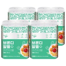 blondy 超值天然紙漿廚房紙巾, 130張, 16個