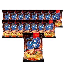 LOTTE 樂天 火辣海鮮炒碼麵風味餅乾, 16包, 70g