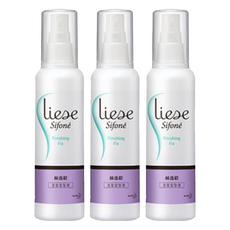 Liese 莉婕 Sifone 絲逸歡造型定型液, 含加強定型成分 服貼不亂翹, 150ml, 3瓶
