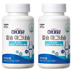 하이뮨 칼슘 마그네슘, 120정, 2개