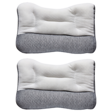 HONDONI日式反牽引護頸枕 紓壓側睡止鼾枕 40 x 60cm Z8-W 2個