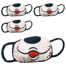 Disney 迪士尼 柔布口罩 小 米妮 4個 1袋