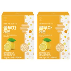 DAY& 康普茶隨身包 檸檬口味, 5g, 30條, 2盒