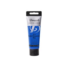 디마스트 전문가용 아크릴 물감 414 Light Ultramarine Blue, 75ml, 1색