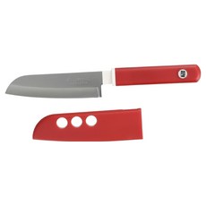 TOJIRO JAPAN 藤次郎 KENT 三德附套水果刀, 紅色, 1支
