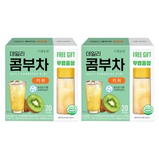 TEA GARDEN 每日康普茶隨身包 奇異果口味, 5g, 2個, 20入