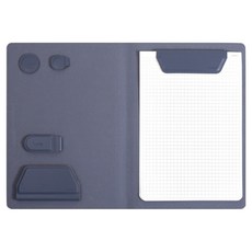 LHiDS 磁吸收納筆記本A5 輕量版 防水PU皮革, 深冬夜藍色, 1個