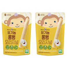 Well&Good 美味風景 孩童長條糙米棒, 2個, 原味, 30g