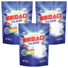 vuca 完美亮白小蘇打氧漂劑, 3個, 3.1kg