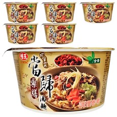 味王 巧食齋 當歸藥膳湯麵 全素 85g, 6入
