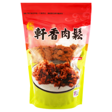 軒香李家 原味肉鬆, 250g, 1包